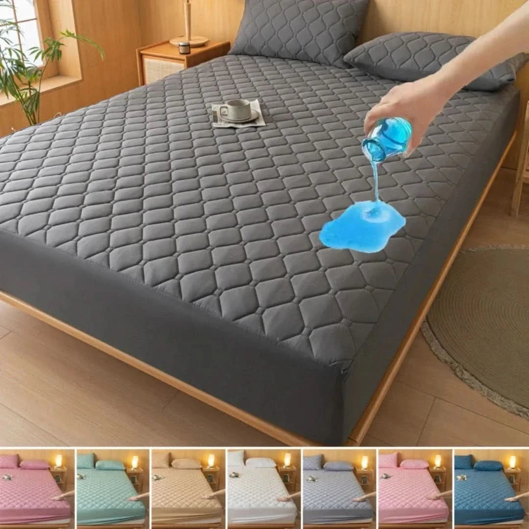 Cubierta del colchón | Impermeable y espesado-Mattress Cover-VyFlair