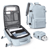 Mochila de Viaje Impermeable con Bolsillo para Zapatos - VyFlair