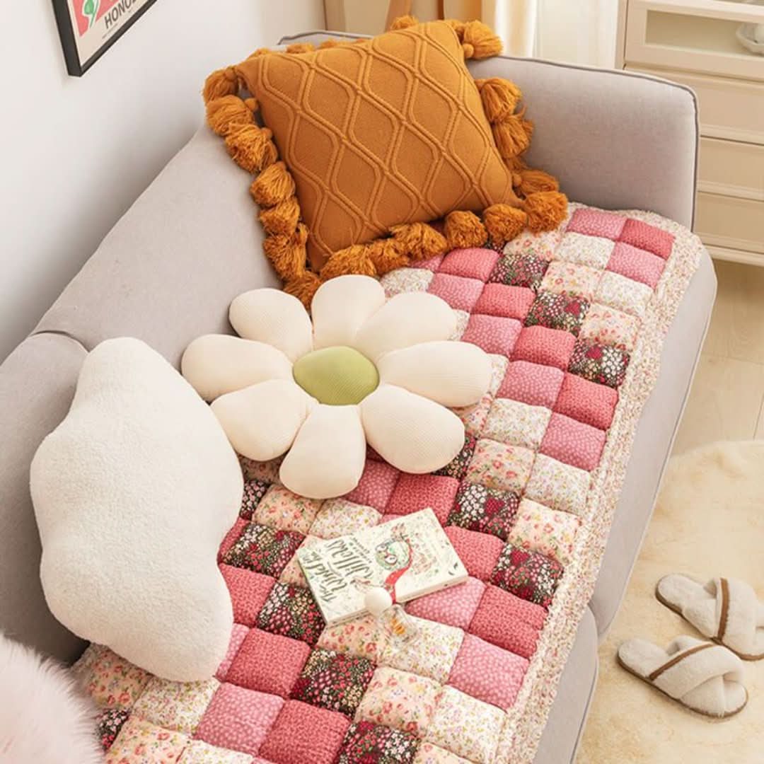 Patchwork Sofa Protector - Elegante atención única para su sofá-Sofa Protector-VyFlair