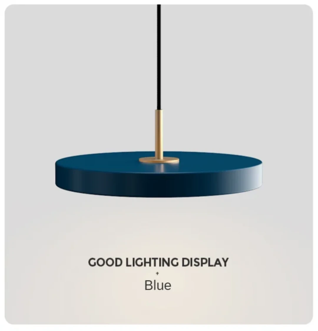 Metalglow - Lámpara colgante de LED de metal ovnis-Ceiling lamps-VyFlair