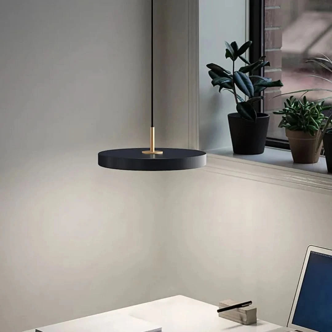 Metalglow - Lámpara colgante de LED de metal ovnis-Ceiling lamps-VyFlair