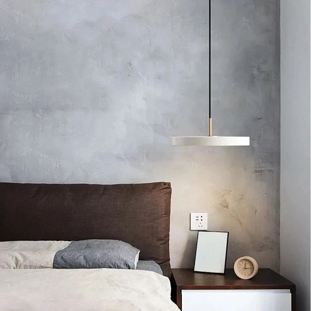 Metalglow - Lámpara colgante de LED de metal ovnis-Ceiling lamps-VyFlair
