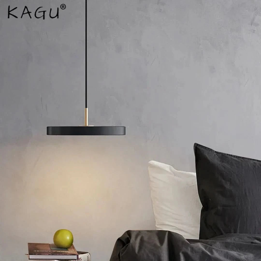 Metalglow - Lámpara colgante de LED de metal ovnis-Ceiling lamps-VyFlair