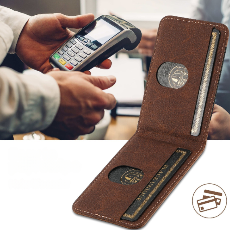 EliteGuard - Funda de Teléfono de Lujo Elegante y Duradera con Soporte para Tarjetas Integrado
