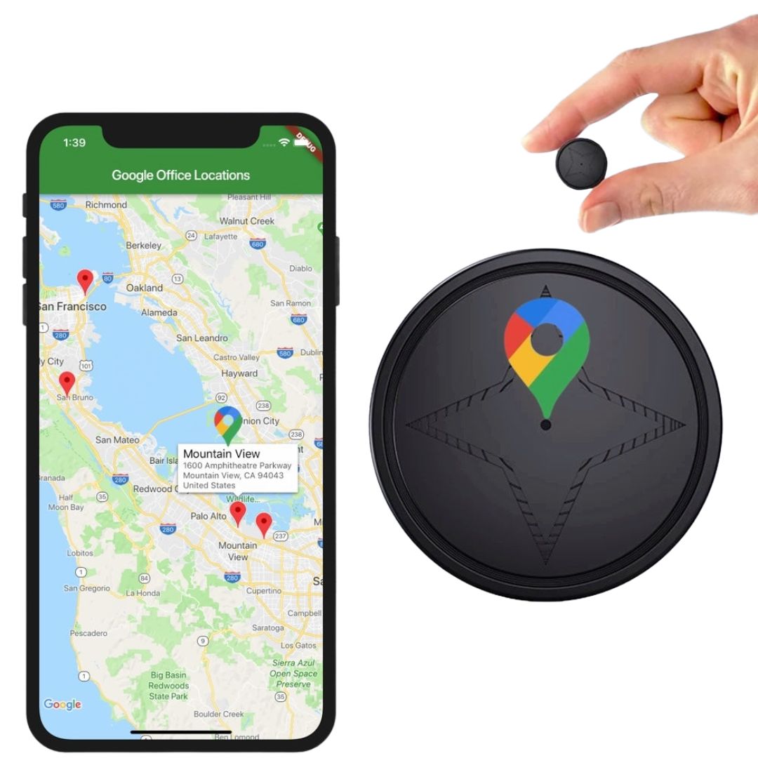 Rastreador GPS para Vehículos con Montaje Magnético - VyFlair