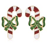 Orecchini Natalizi JollyGems – Ciondoli Brillanti e Leggeri per Donna