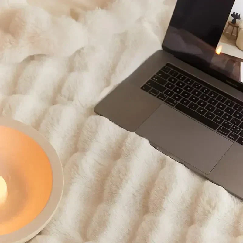 Manta Pluche Suave CozyCloud - Cálida, Ultraacogedora