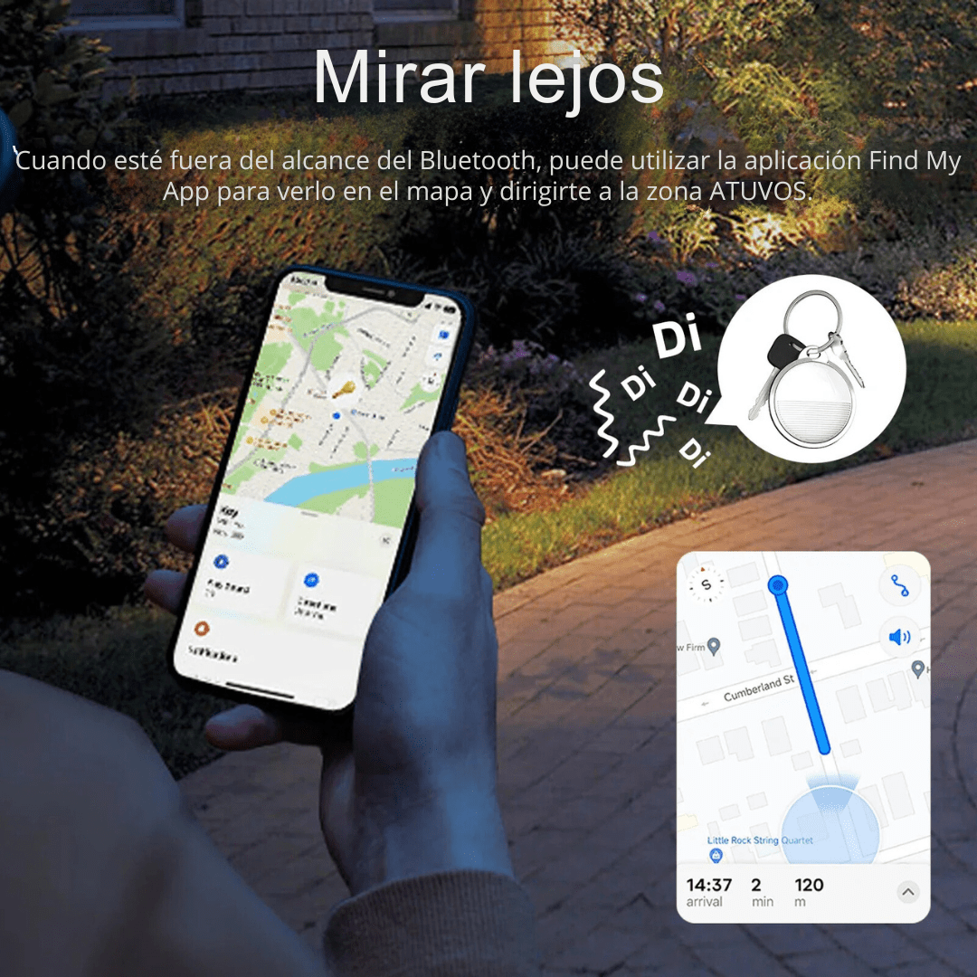 Mini GPS Tracker para Apple iOS - VyFlair