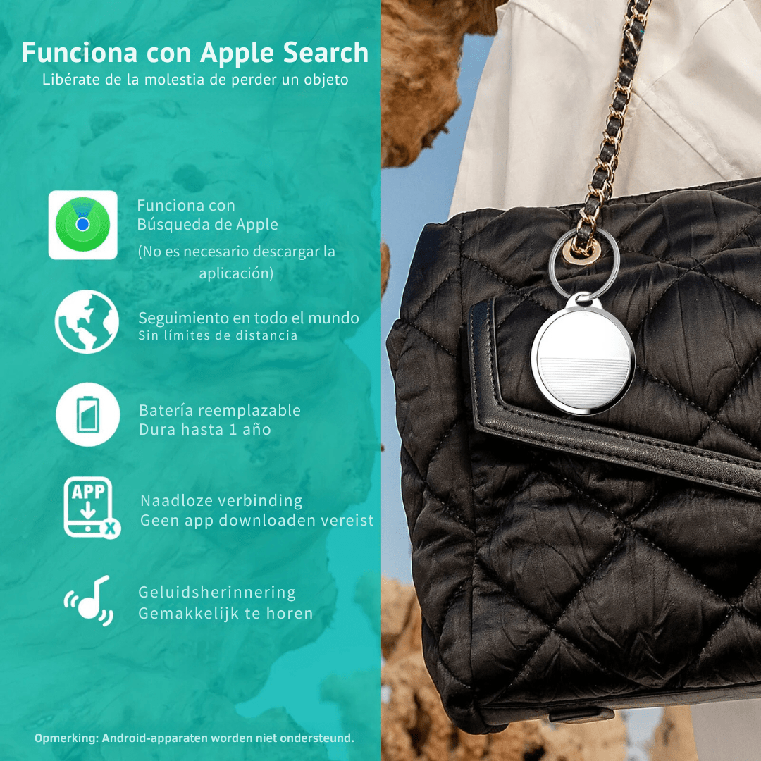 Mini GPS Tracker para Apple iOS - VyFlair