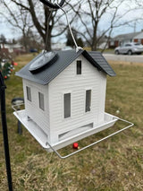 Comedero Solar para Aves con Luz LED Exterior - VyFlair
