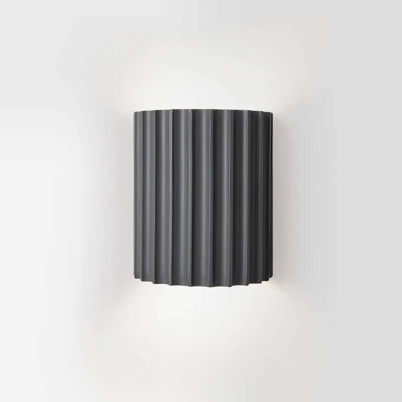 LumeSculpt – Lámpara de Pared Moderna de Resina