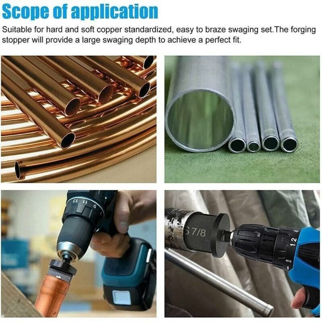 Juego de brotas de perforación de herramientas de balance-Swaging Tool Drill Bit Set-VyFlair
