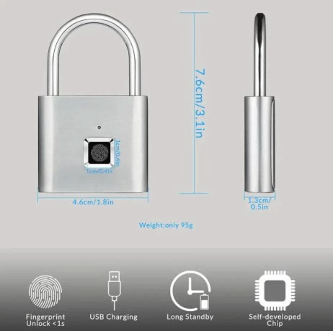 Bloqueo de huellas digitales-Locks-VyFlair