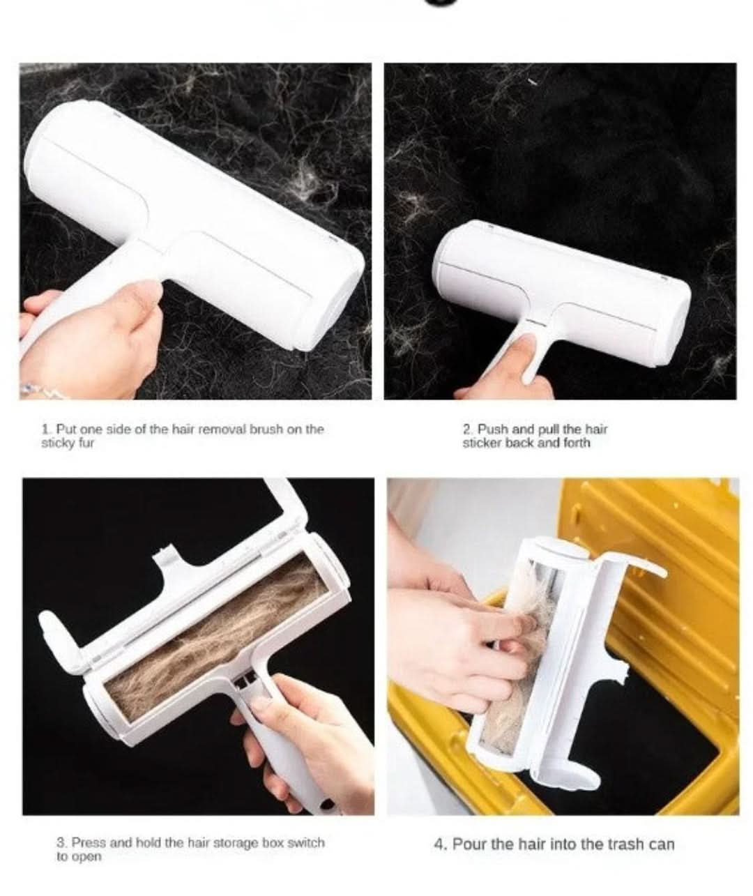 Fur Buster - Roller de cabello para mascotas-Pet Hair Roller-VyFlair