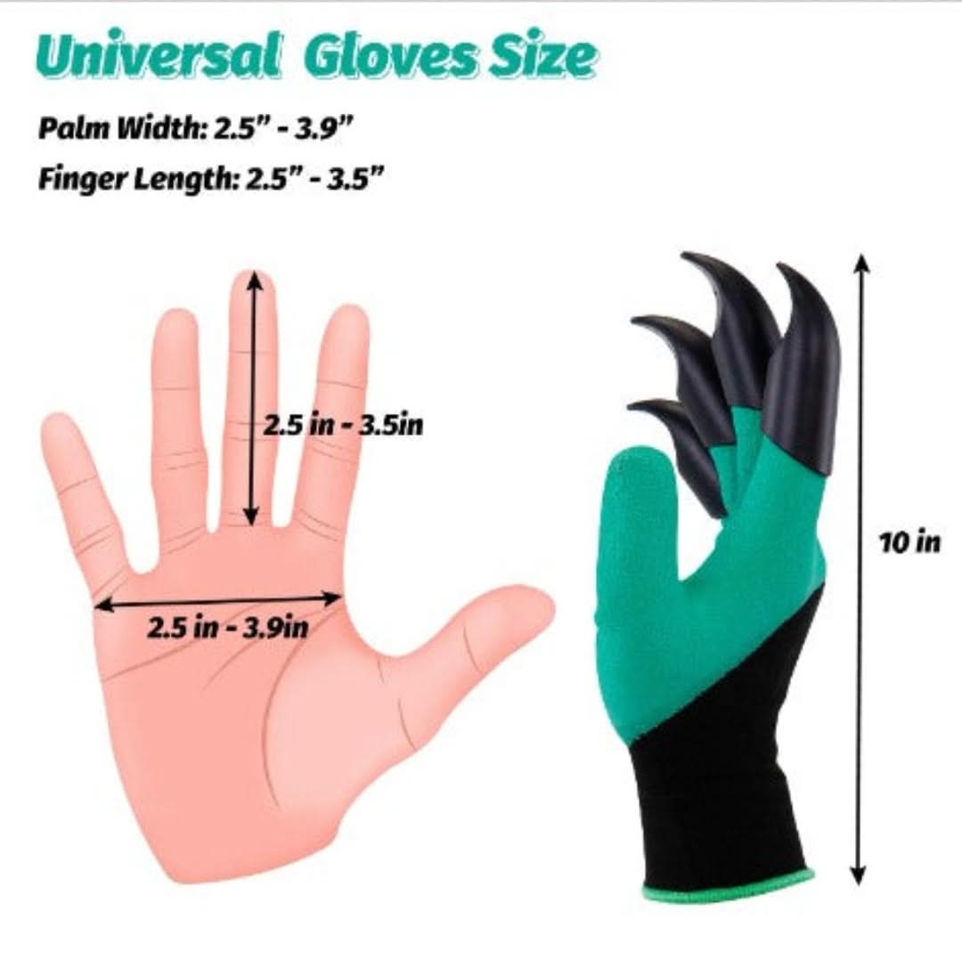 Guantes de jardinería de garras - Fit Universal-Gloves-VyFlair