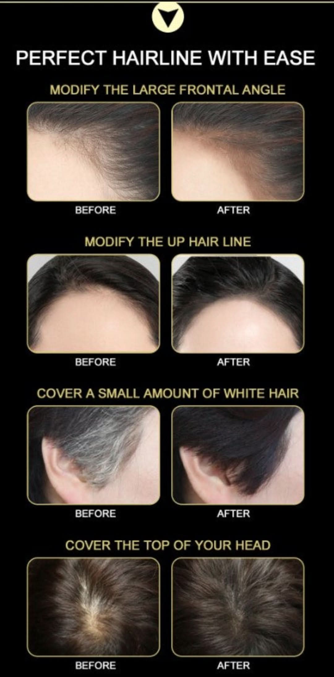 EasyBlend ™ - Adiós raíces y cabello blanco-Hair Care-VyFlair