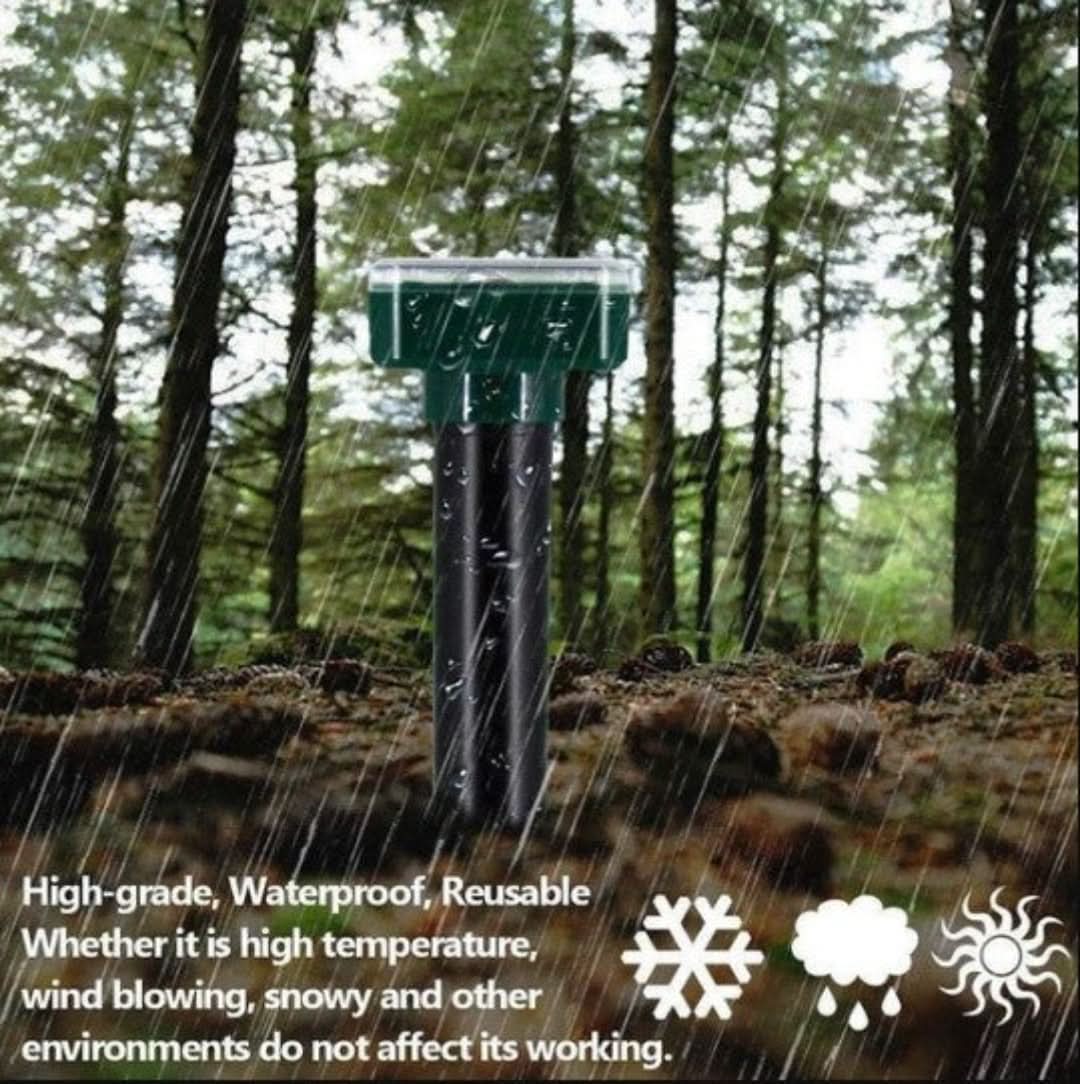 Repeller de energía solar: serpientes moles de ratón-Pest Repeller-VyFlair