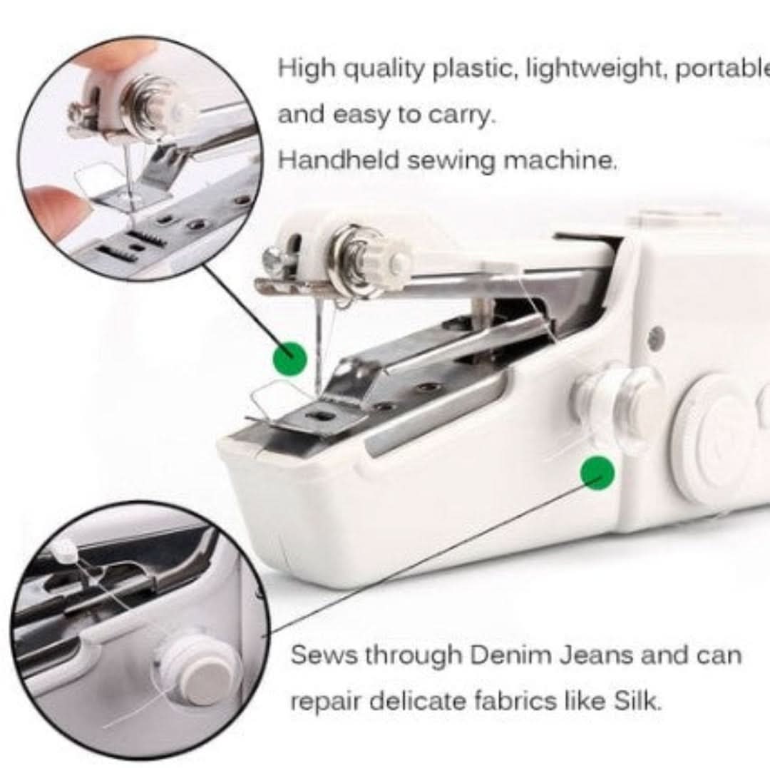 Quick Saw ™ - Máquina de costura portátil portátil-Portable Handheld Sewing Machine-VyFlair