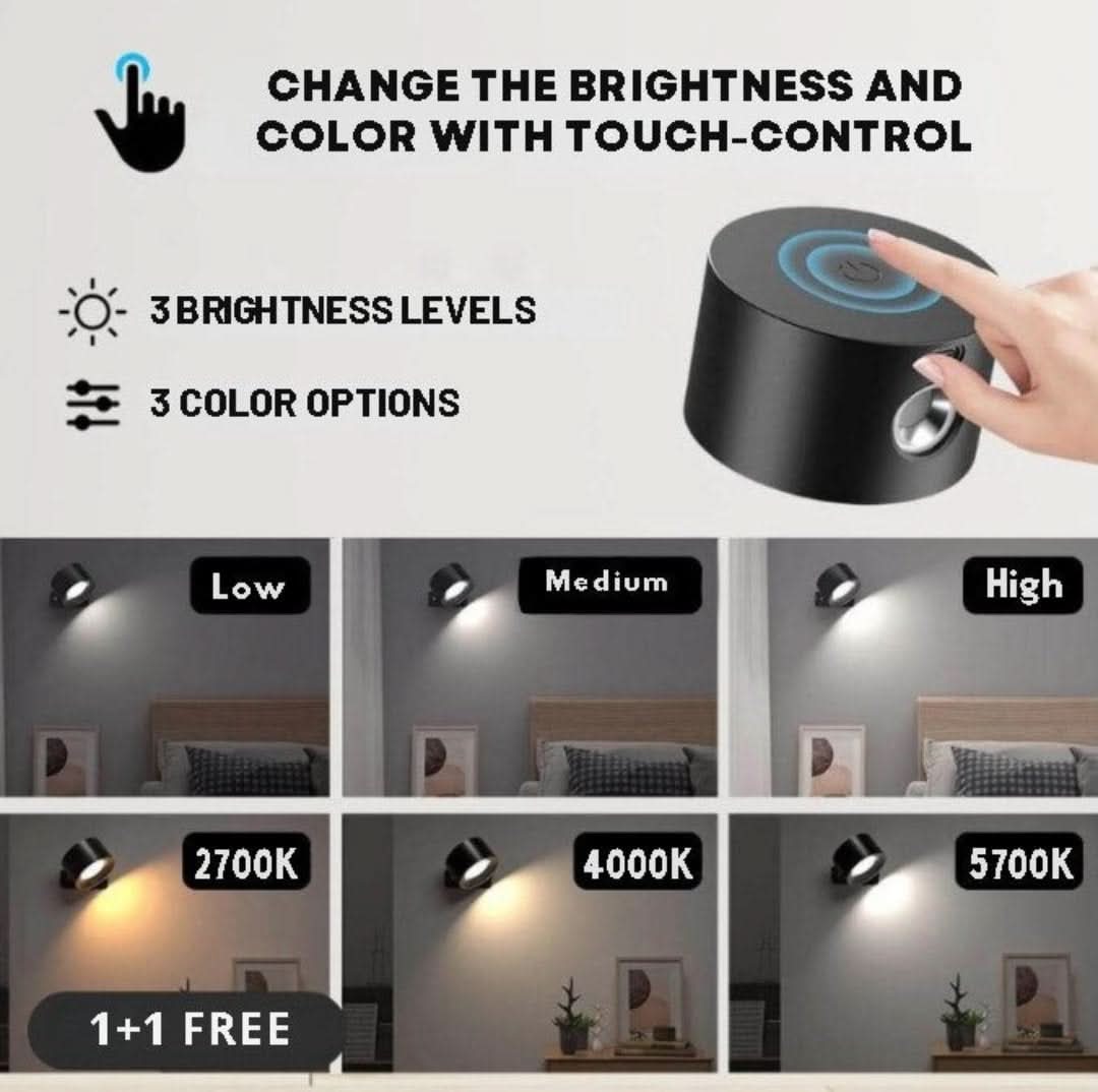 Sin fin - Lámpara LED inalámbrica sin fin-LED Lamp-VyFlair