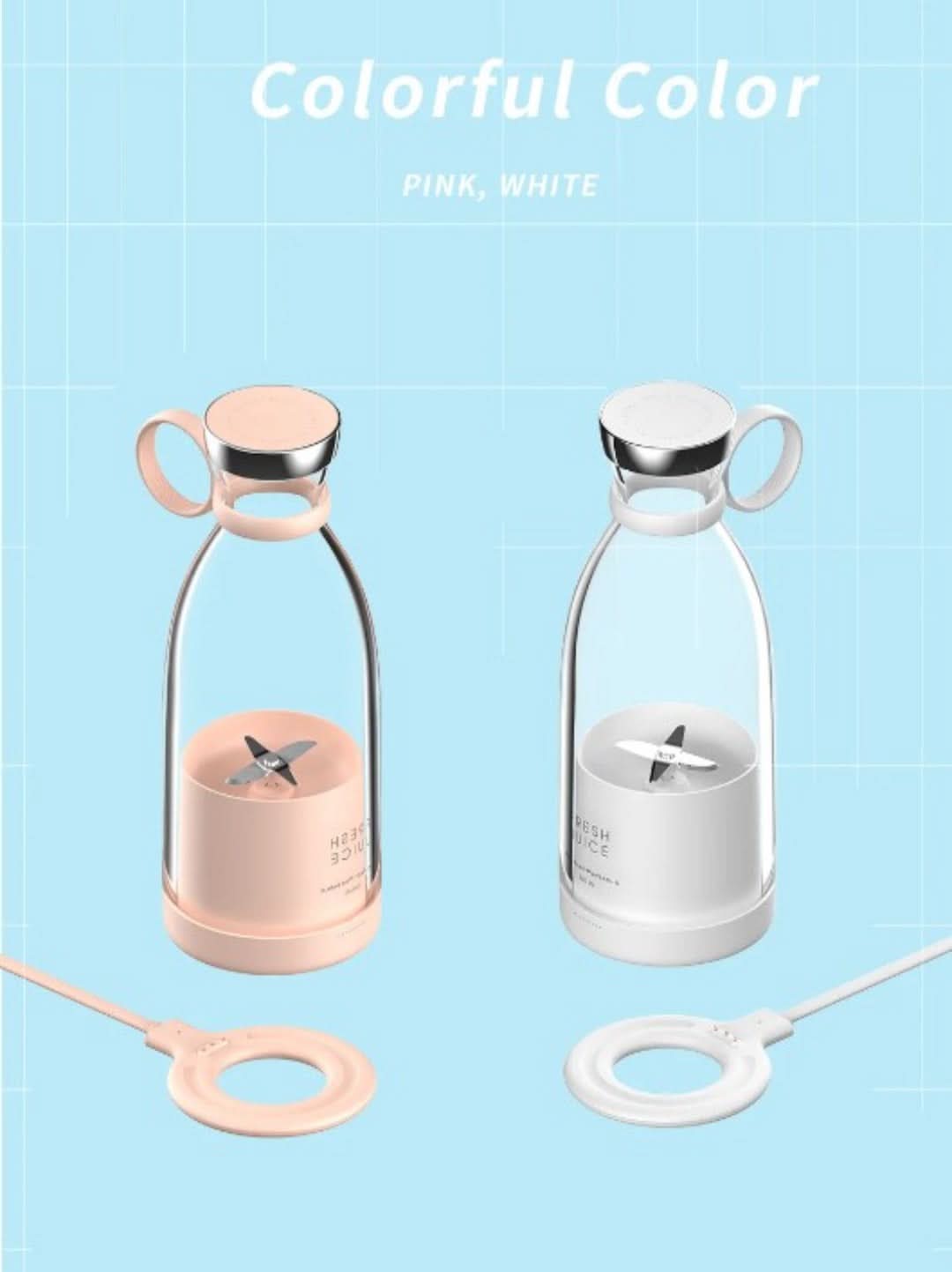 Multi mezcla - licuadora portátil-Portable Blender-VyFlair