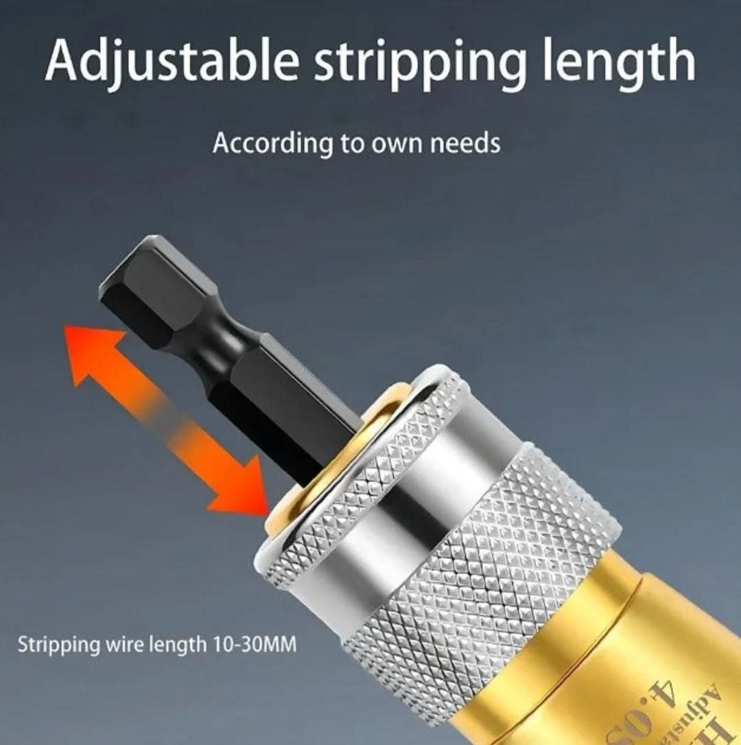 WiringPro ™ - Conector de torsión de herramientas y cable-Wire Stripping Tool-VyFlair