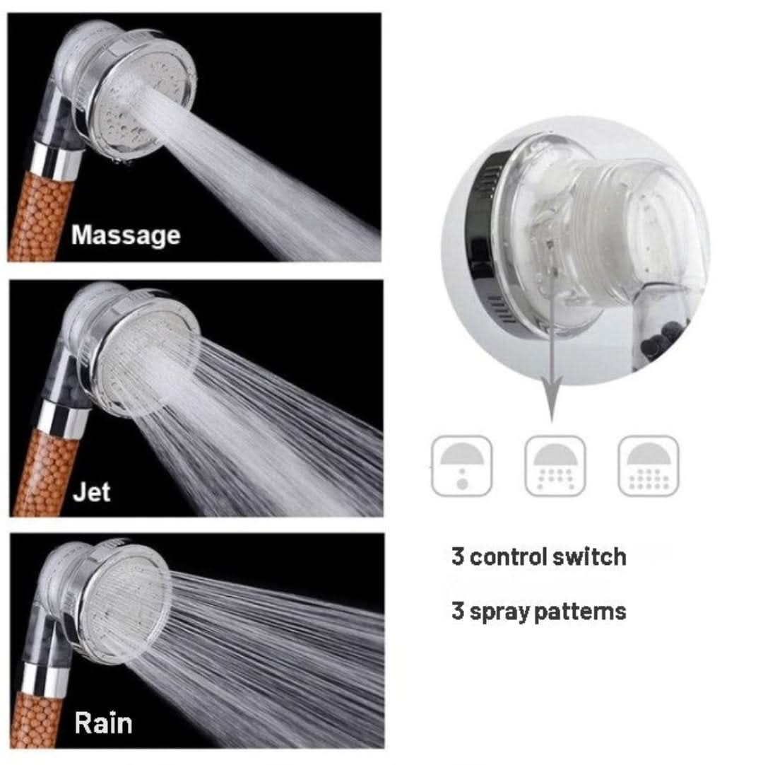 Cabezal de ducha de filtración iónica de alta presión-shower head-VyFlair