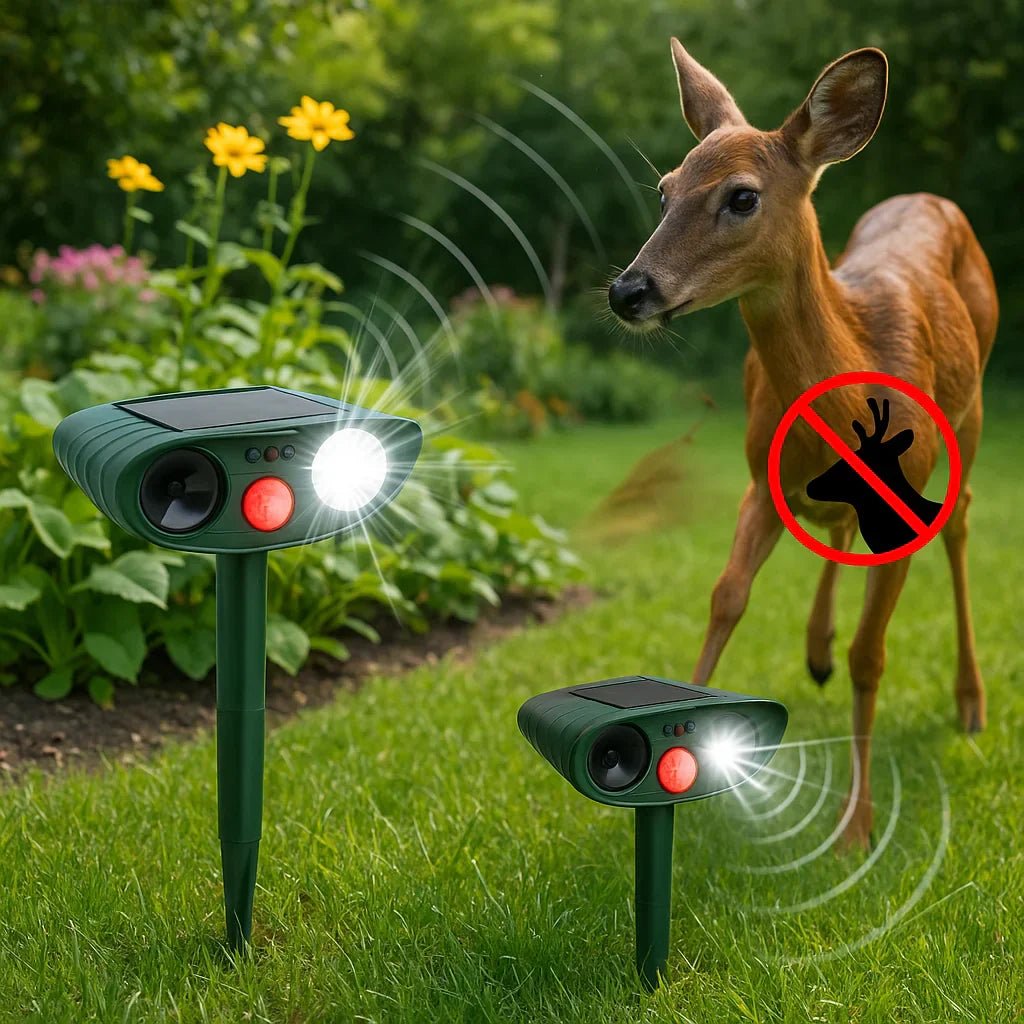 Repelente Ultrasónico Solar para Jardines - VyFlair
