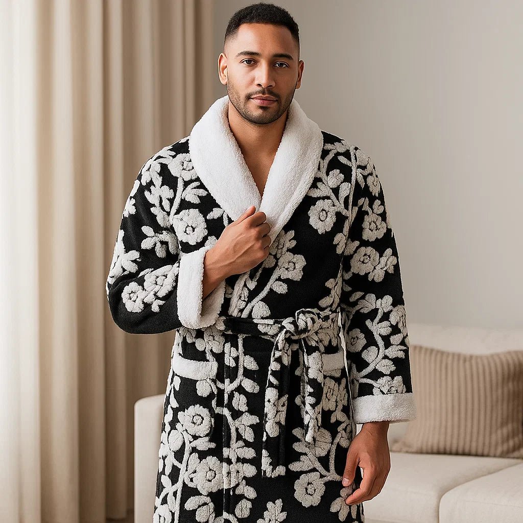 Bata VeluMorn – Jacquard de Doble Capa y Elegancia Sofisticada - VyFlair