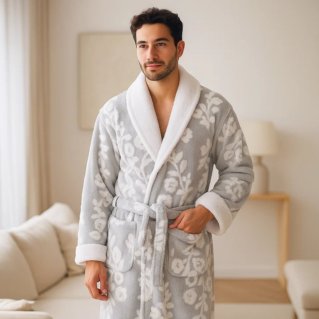 Bata VeluMorn – Jacquard de Doble Capa y Elegancia Sofisticada - VyFlair