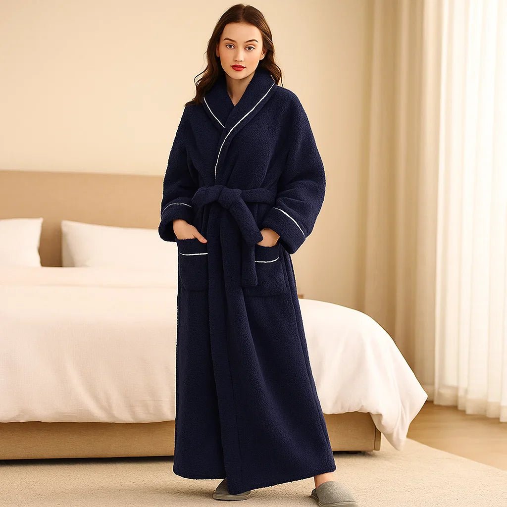 Bata de Franela VeluLuxe – Suavidad y Calidez Premium - VyFlair