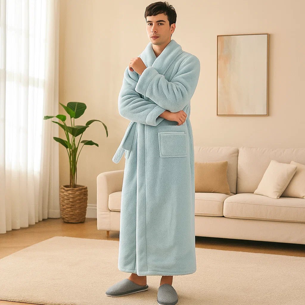 Bata de Franela VeluLuxe – Suavidad y Calidez Premium - VyFlair