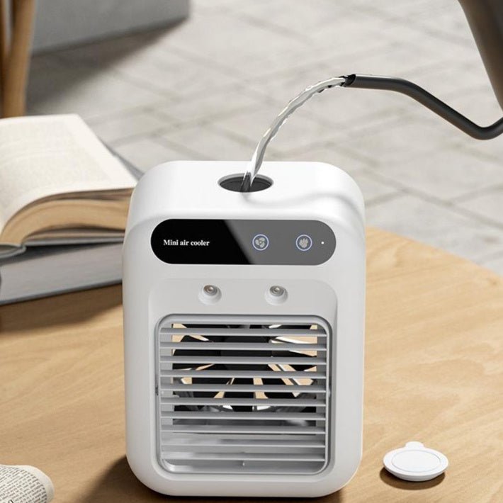 Ventilador Enfriador de Aire Portátil Mini Silencioso
