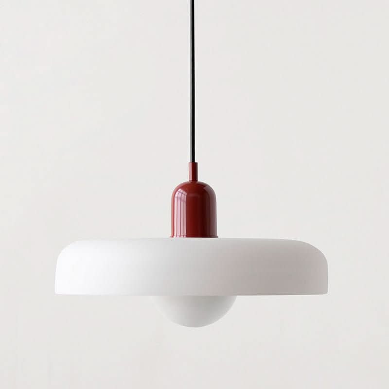 Lámpara colgante Bauhaus | Vidrio de color-Wall lamps & Ceiling lamps-VyFlair