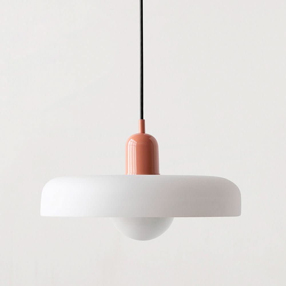 Lámpara colgante Bauhaus | Vidrio de color-Wall lamps & Ceiling lamps-VyFlair