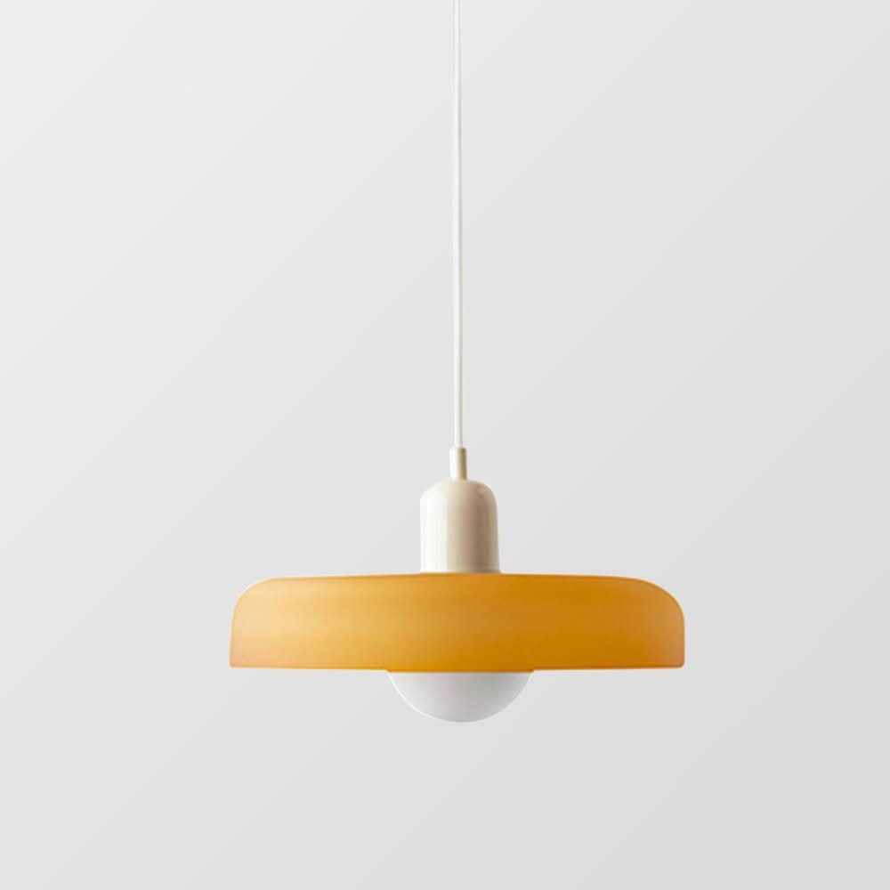 Lámpara colgante Bauhaus | Vidrio de color-Wall lamps & Ceiling lamps-VyFlair