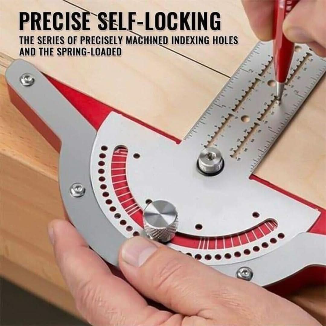 Regla de marcado de precisión - Herramienta de medición de scriber-Measuring Tool-VyFlair