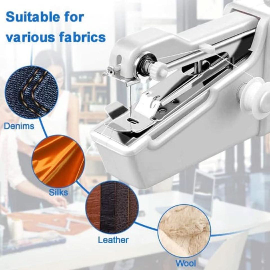 Quick Saw ™ - Máquina de costura portátil portátil-Portable Handheld Sewing Machine-VyFlair