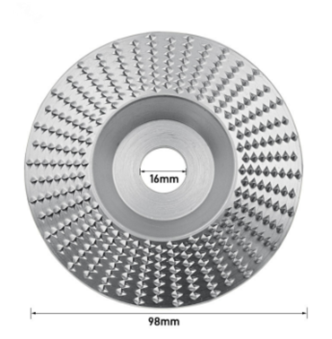 Rueda de molienda de madera plana-Grinding Wheel-VyFlair