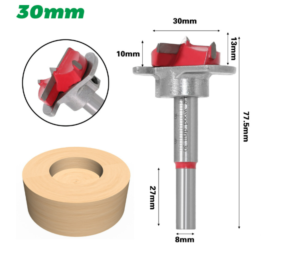 Set de ejercicio de posicionamiento | Carpintería-Tap Drill Bits-VyFlair