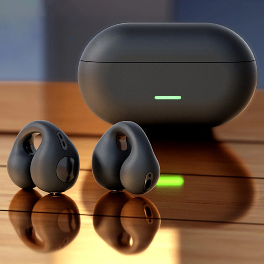 Clip en auriculares | Guía inalámbrica y ósea-Earphones-VyFlair