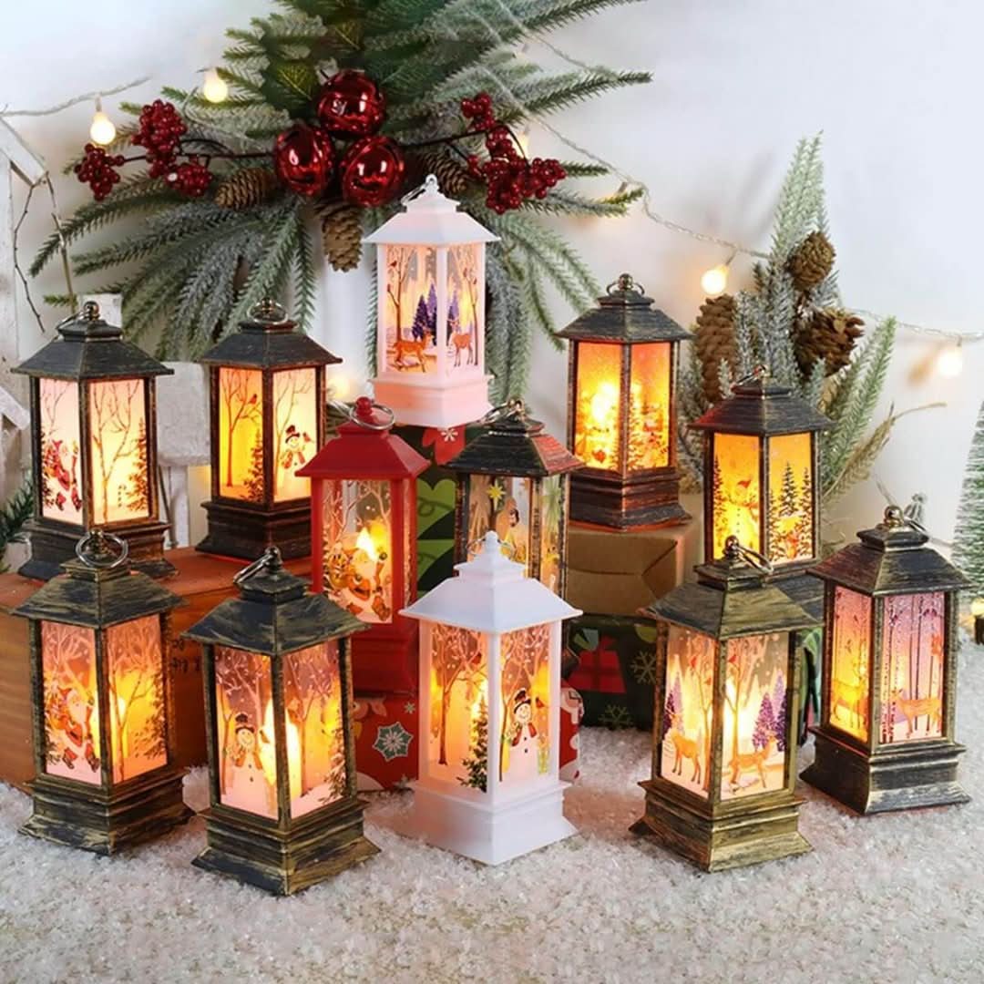 LED LEACHES DE LA LINTERNA DE NAVIDAD LED: ¡las luces navideñas más lindas alrededor!-holiday decor-VyFlair