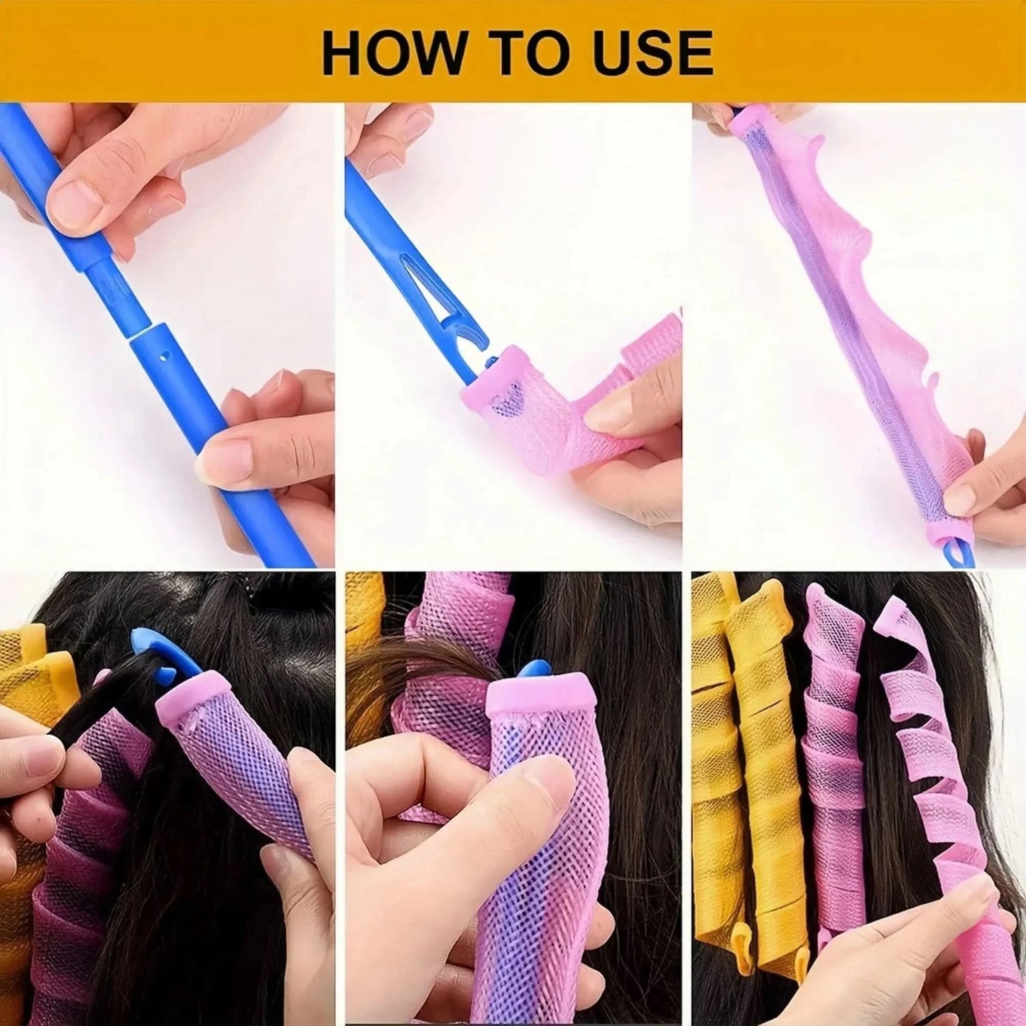Cithway ™ | Rodón sin calor para el éxito del cabello rizado-Curler-VyFlair