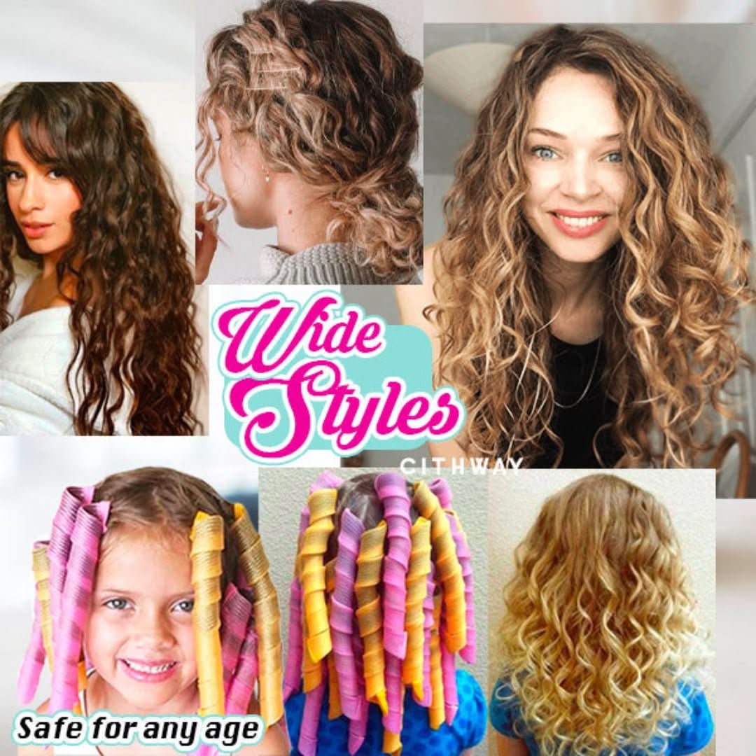 Cithway ™ | Rodón sin calor para el éxito del cabello rizado-Curler-VyFlair