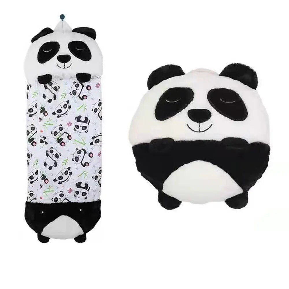 Cojín de Abrazo Infantil con Saco de Dormir de Peluche - VyFlair
