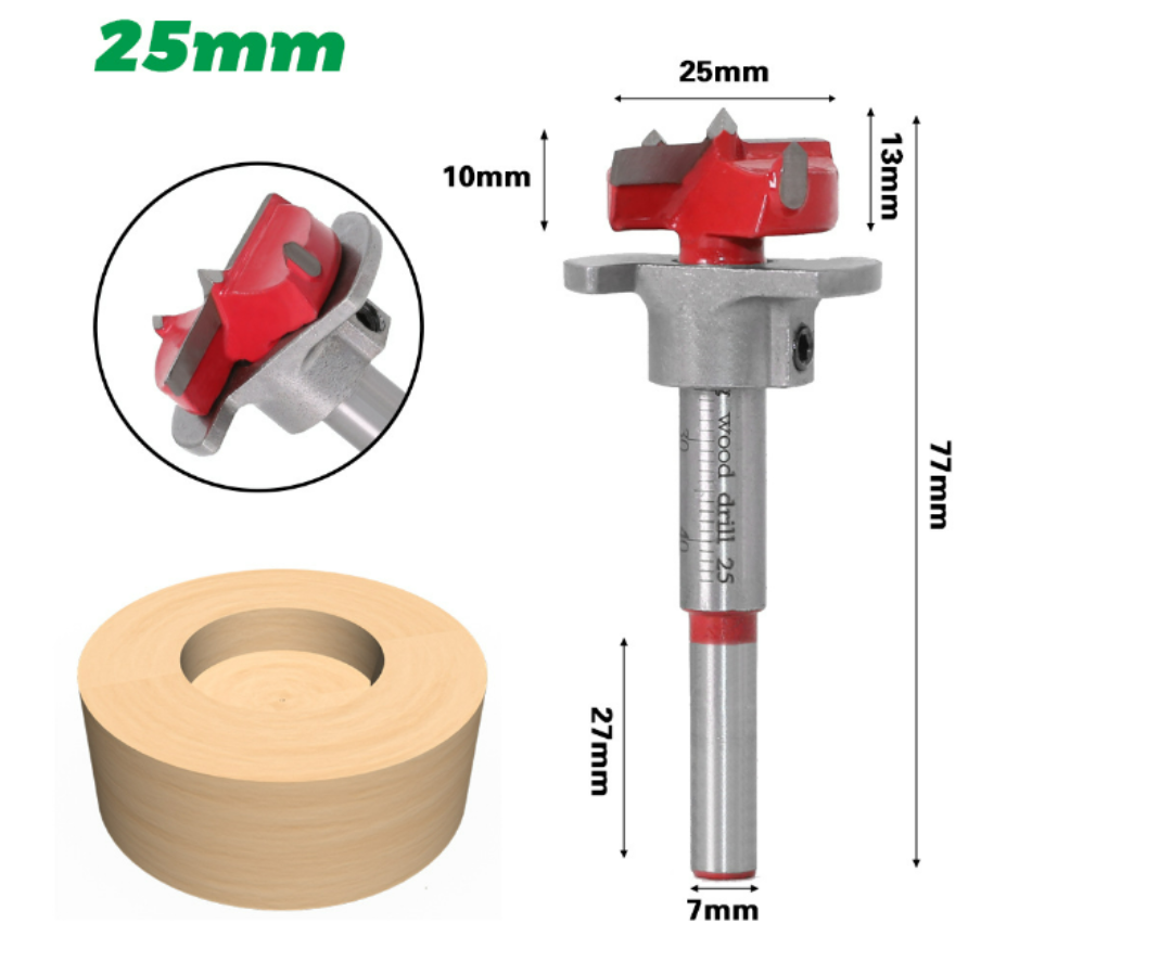 Set de ejercicio de posicionamiento | Carpintería-Tap Drill Bits-VyFlair