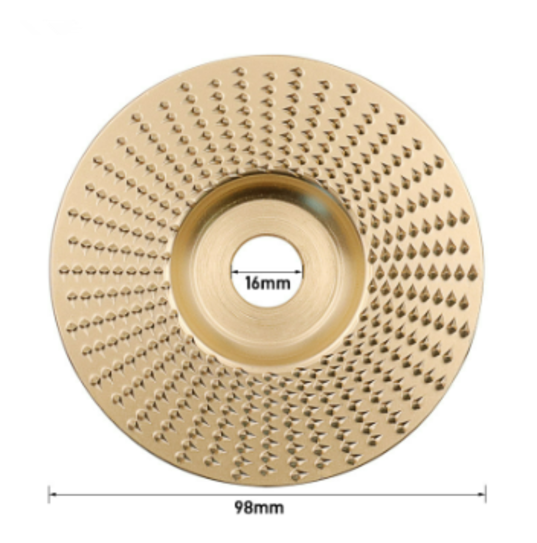 Rueda de molienda de madera plana-Grinding Wheel-VyFlair