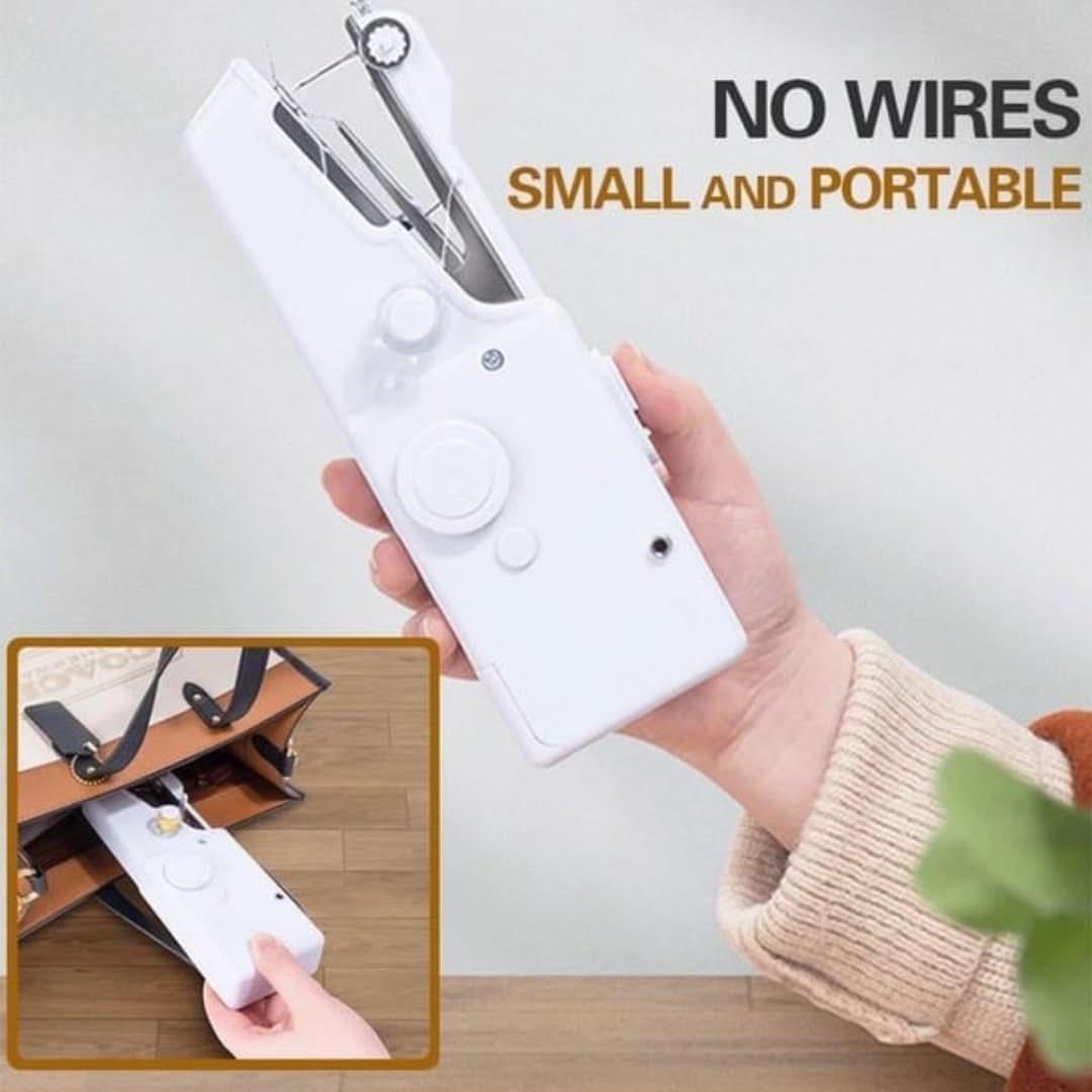 Quick Saw ™ - Máquina de costura portátil portátil-Portable Handheld Sewing Machine-VyFlair