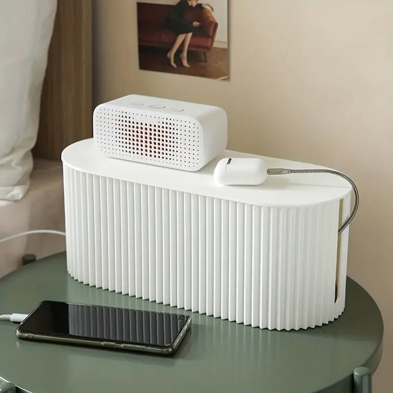 TidyCord - Caja de Almacenamiento de Cables para Organización - VyFlair