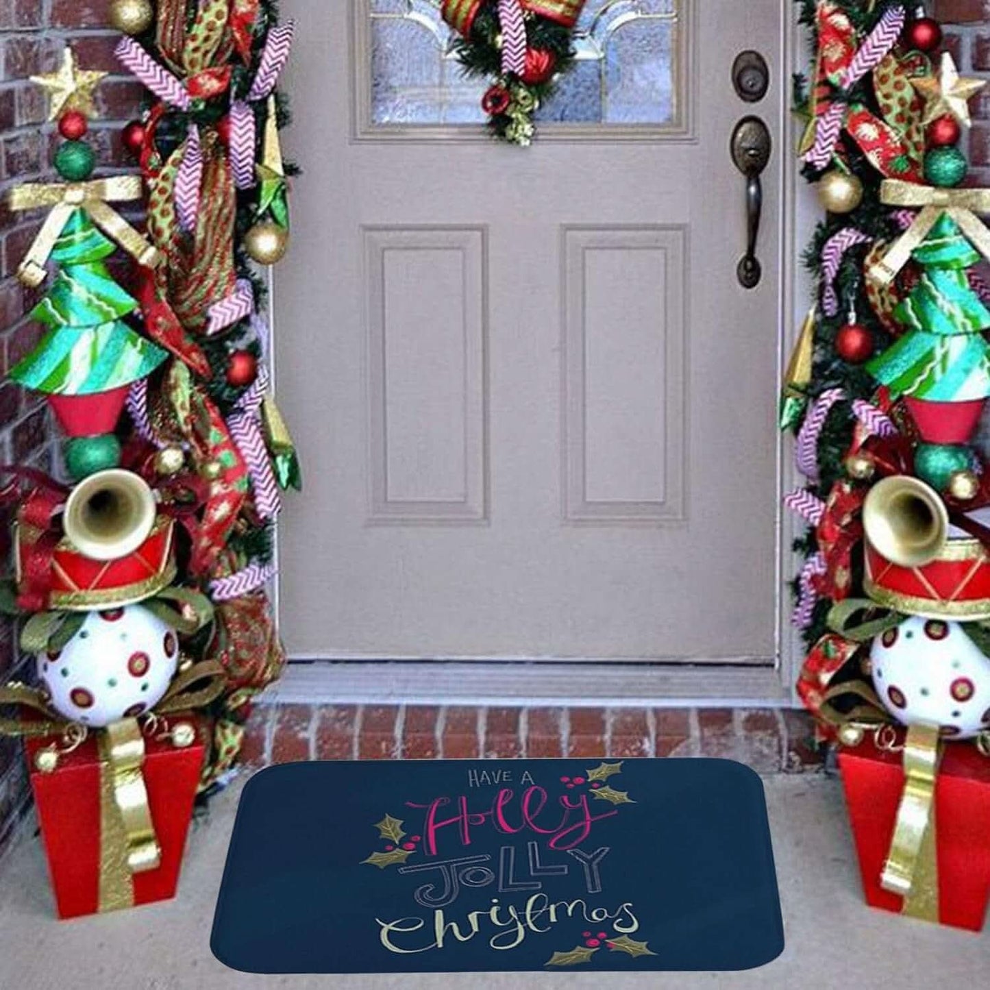 Holiday doormat - Get right into the Christmas spirit!-holiday decor-VyFlair