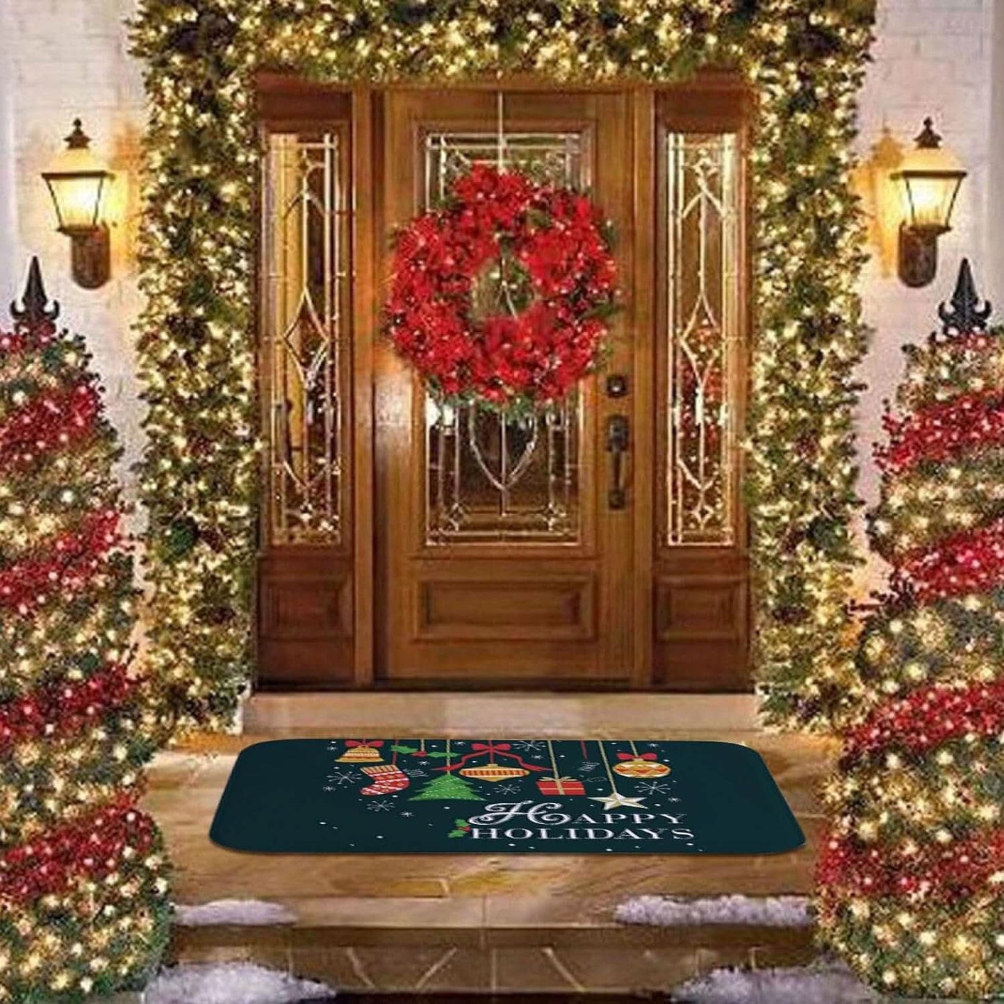Holiday doormat - Get right into the Christmas spirit!-holiday decor-VyFlair
